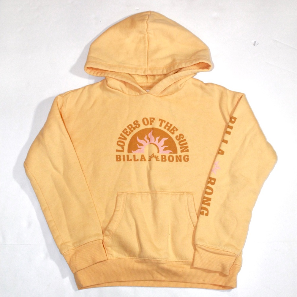 Billabong Kids Yellow Sun Graphic Hoodie